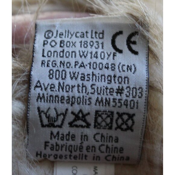 Jellycat Ania Owl Bird Stuffed Animal 10” Plush Retired Multi Colored Tan Brown - Picture 7 of 7